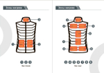Жилет с активным подогревом размер 2XL GNPPE-VH9-2XL