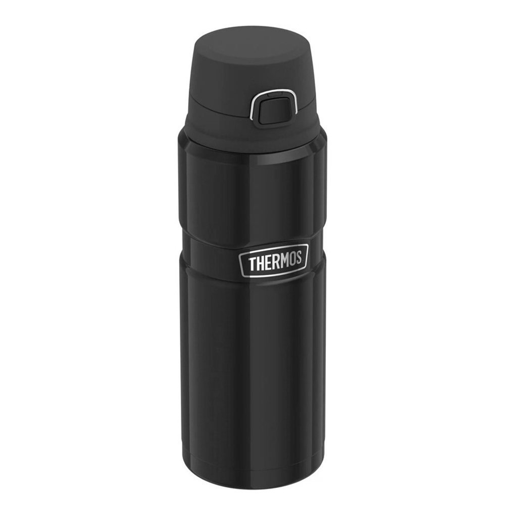 Термос для напитков THERMOS KING SK-4000 0.71L, откидной механизм, чёрный