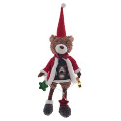 GAEM Игрушка набивная с подсветкой "Медвежонок", (AAAх2 н/п), L20 W13 H56/30 см