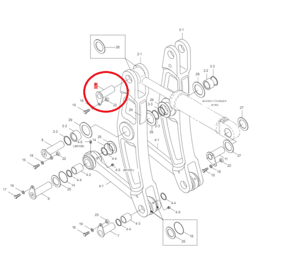 Палец 61LB-16050