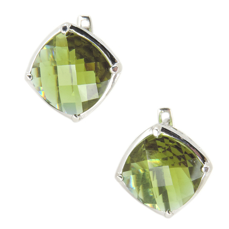 Серьги "Пелагея" султанит