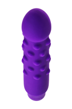 Нереалистичный вибратор A-Toys by TOYFA Dowk, силикон, фиолетовый, 17 см