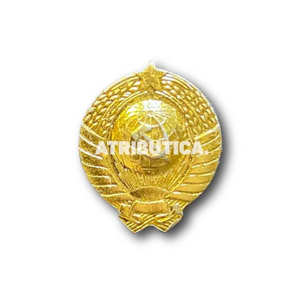 Эмблема ( Знак ) Петличная ( Петлица ) Милиции СССР Золотая