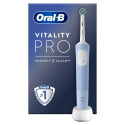 Электрическая зубная щетка ORAL-B Vitality Pro D103.413.3 VAPOR BLUE ProtectXClean 3 режима, тип 3708