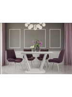 Стол кухонный Белый 140х80 см