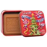 Мыло с апельсином и корицей в металлической коробке, 100г