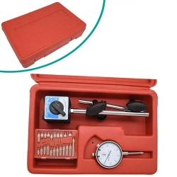 Индикатор часового типа ИЧ-10 с магнитной стойкой и комплектом принадлежностей для индикатора