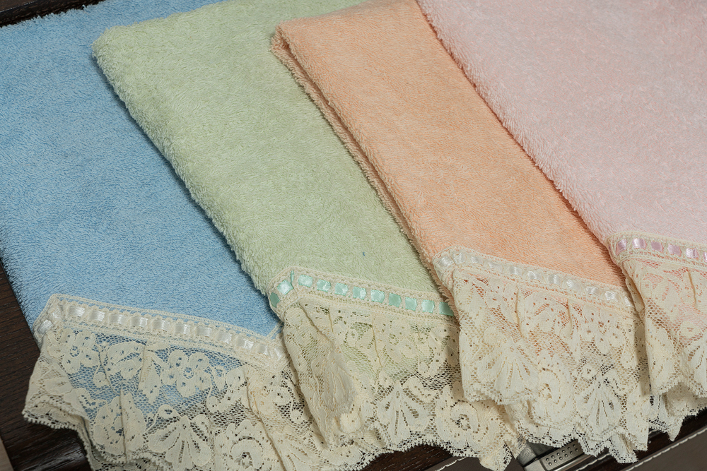 Набор полотенец 3шт Palombella Verushka Azzuro небесно-голубой