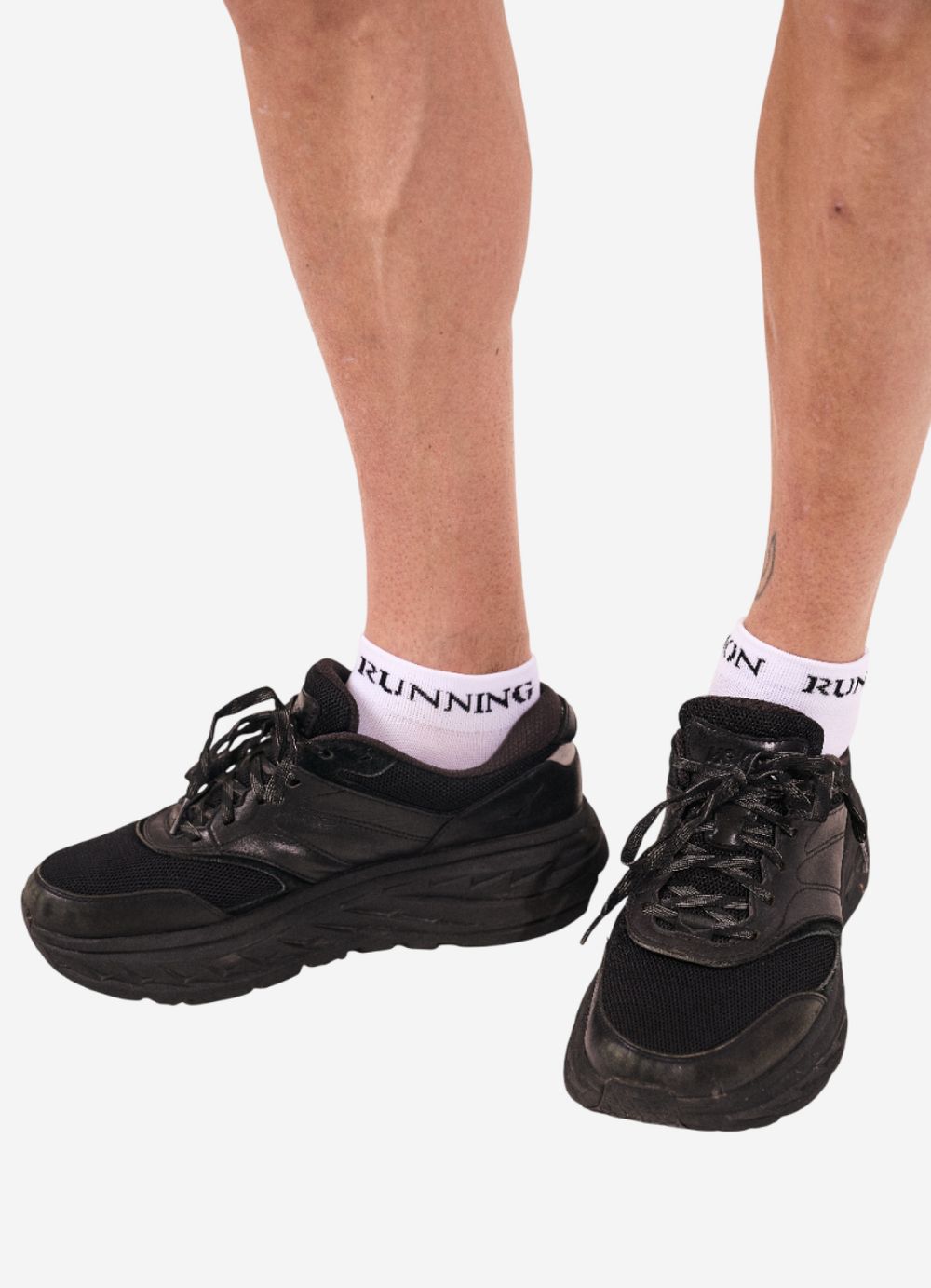 Носки Running Religion Invisible Logo белые