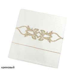 Вафельное покрывало пике Durante (кремовое) TIVOLYO HOME Турция