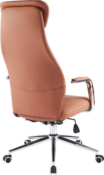 Кресло руководителя Everprof Bell Экокожа Коричневый