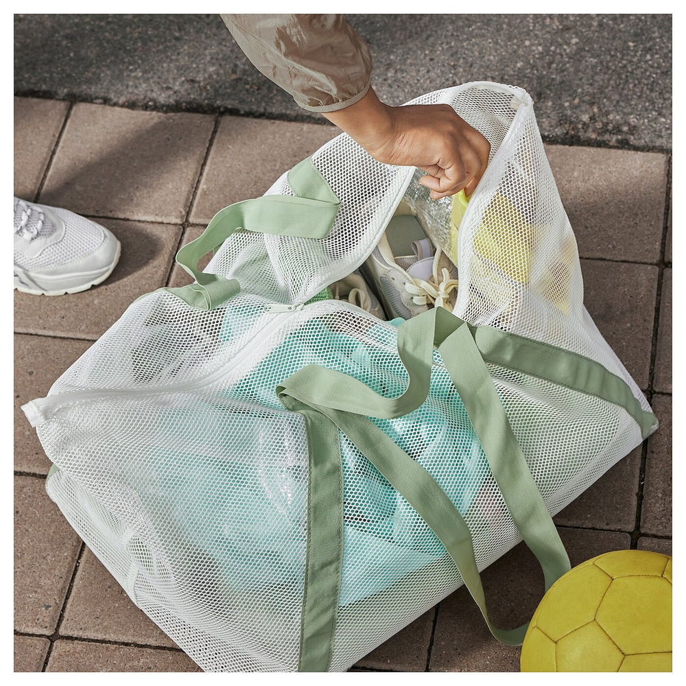 Сумка IKEA DAJLIEN (ДАЙЛИН), Полиэстер, Белый, 50x36x39 см, 40 л