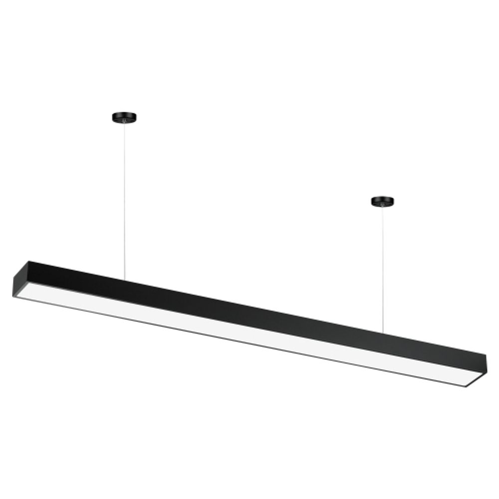 Светильник LED ЭРА Geometria SPO-115-B-40K-036 Block 36Вт 4000K 3200Лм IP40 1200*100*40 черный подвесной драйвер внутри | Декоративные светильники Geometria