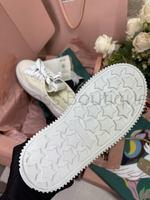 Женские мюли Miu Miu замшевые в бежевом цвете