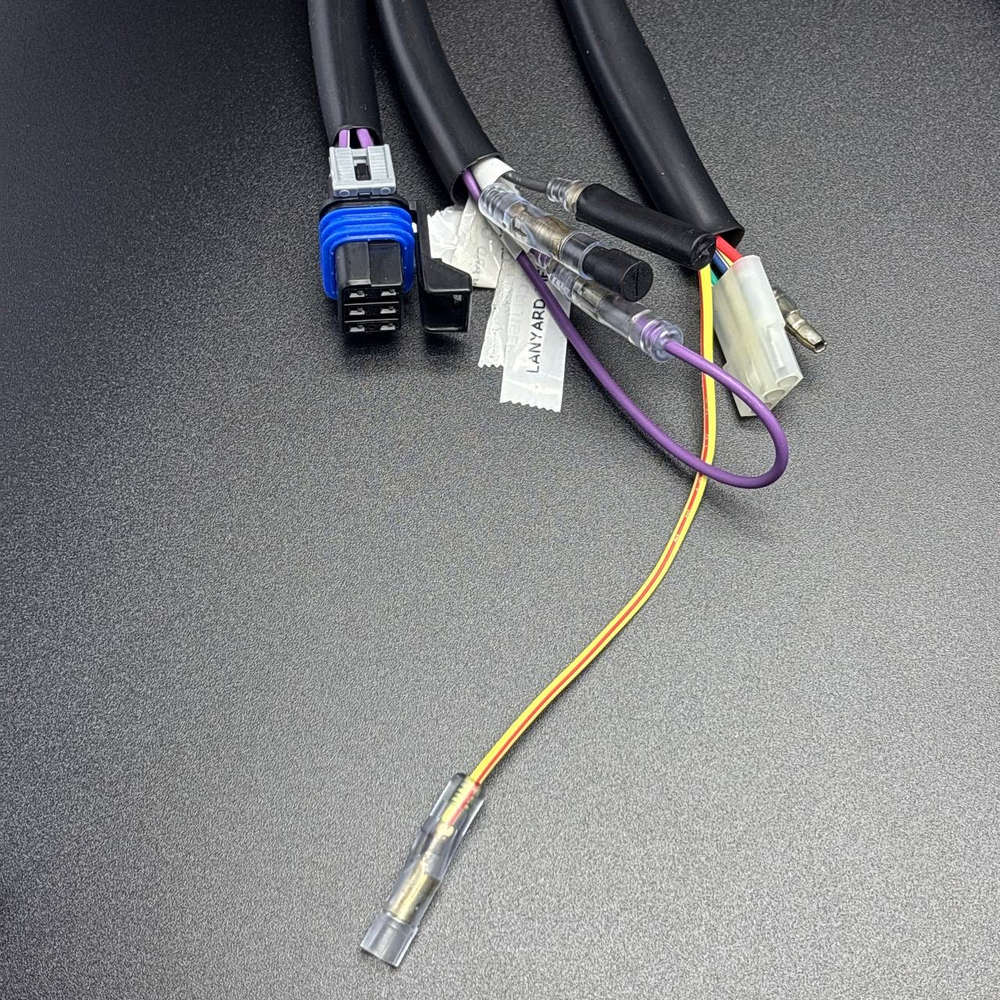 Кабель электр. с замком зажигания, 15 фт (HARNESS/KEY SWTCH 15ft 14 Pin) (Quicksilver)