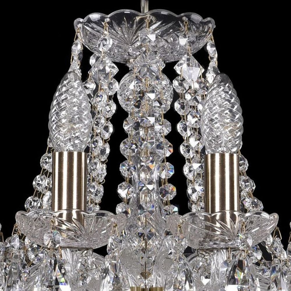 Подвесная люстра Bohemia Ivele Crystal 1413 1413/10/165/Pa