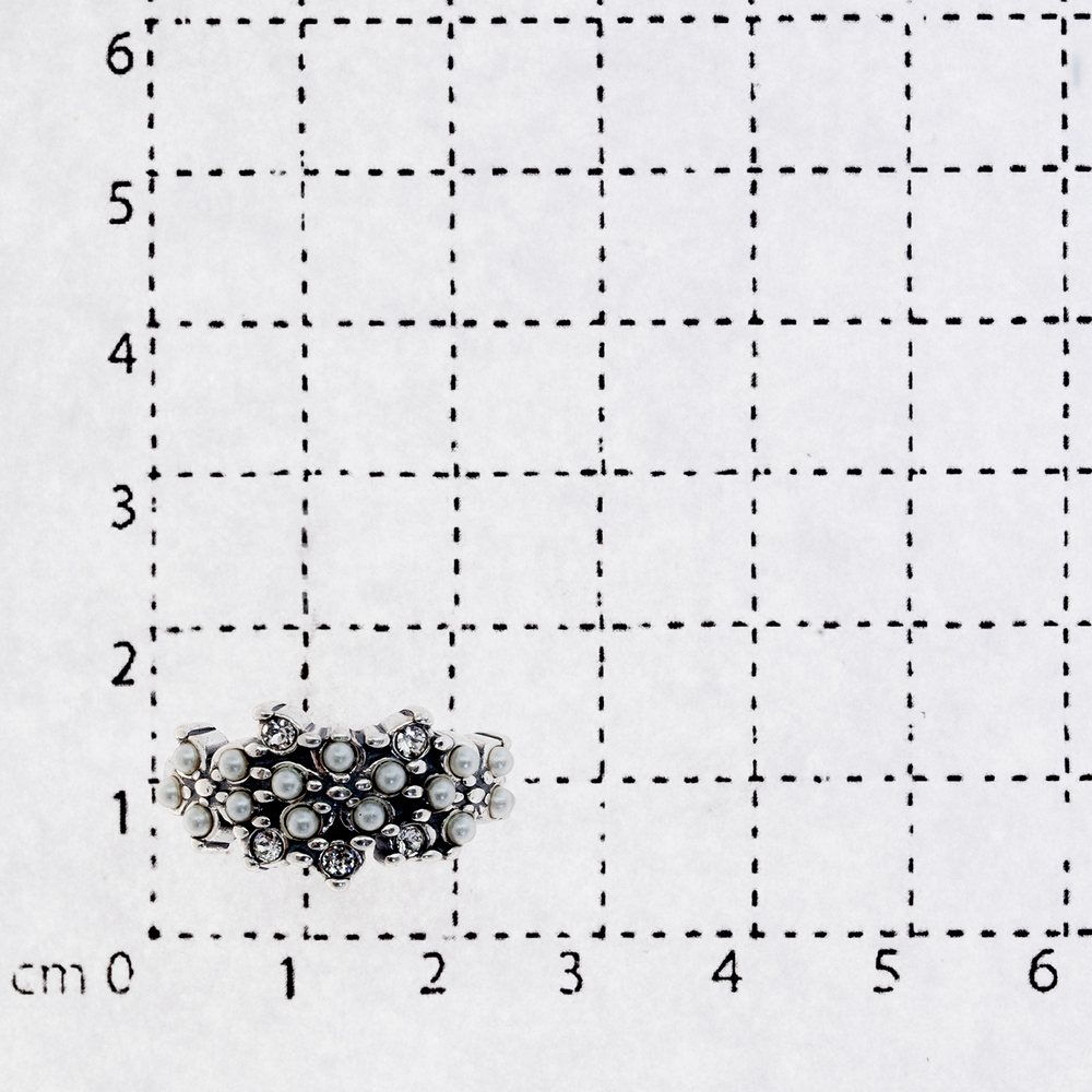 "Антина" кольцо в серебряном покрытии из коллекции "Жемчужный сад" от Jenavi