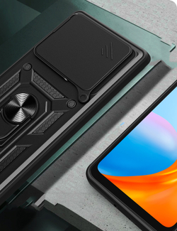 Чехол с кольцом Bumper Case для Poco F6