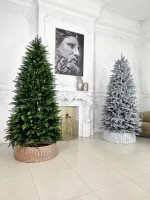 Заснеженная елка «Веста» (Литая хвоя) 250 см / 2,5 м