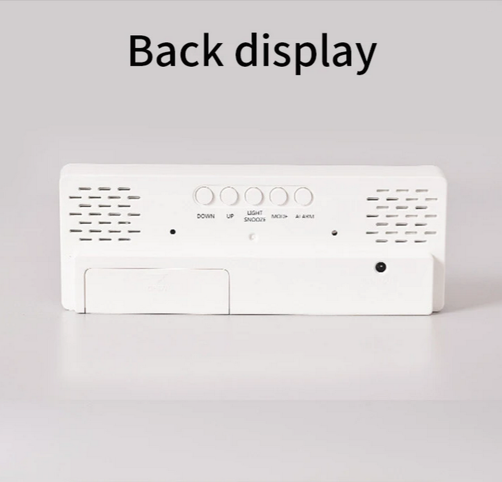 Часы настольные LED MIRROR GH0732 RGB свечение