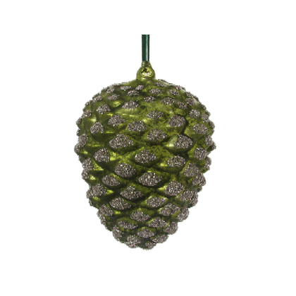 Шишка большая золотистая 22 см [Арт.54664]