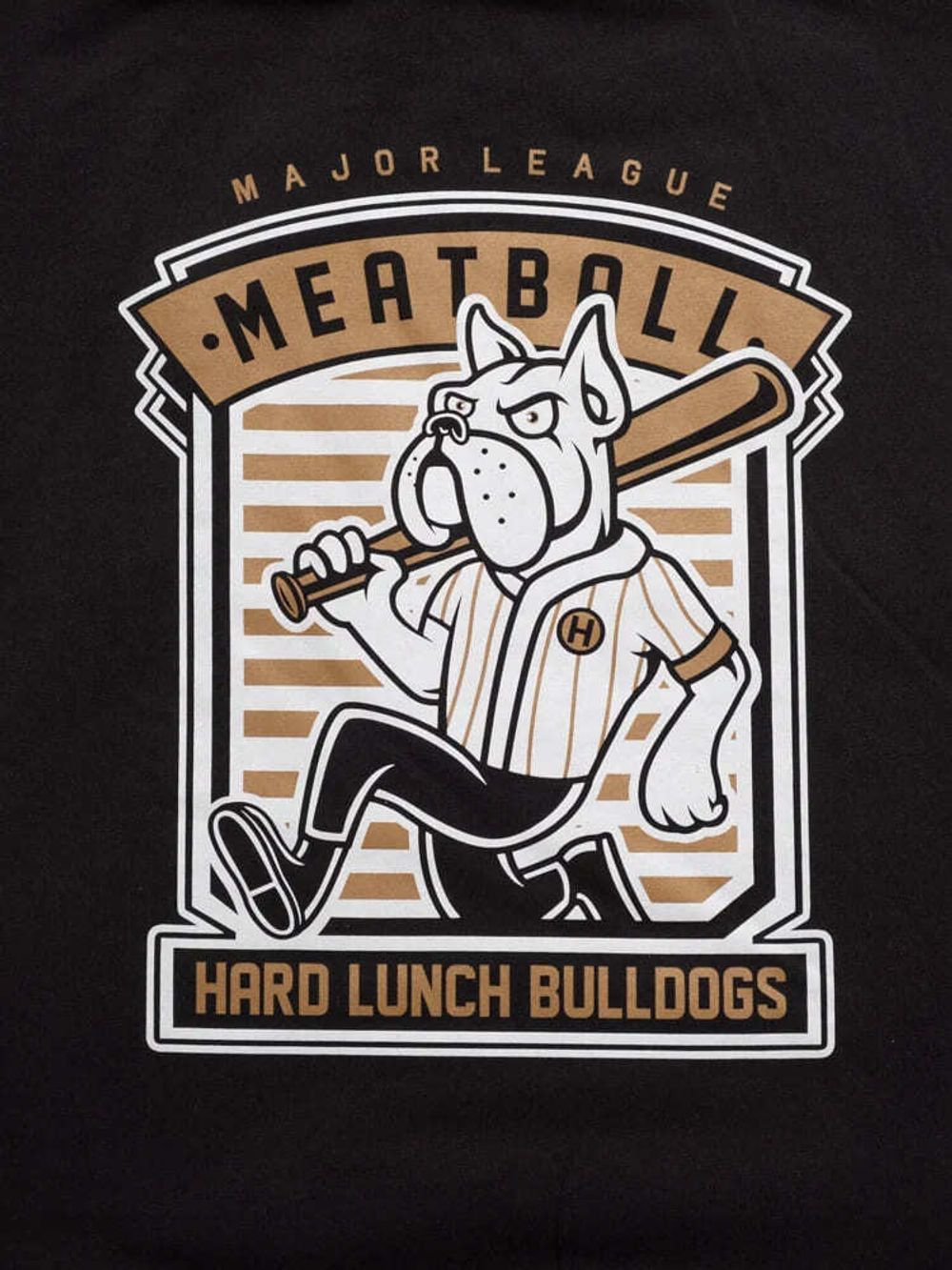 Толстовка Hardlunch Meatball черная