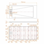 Душевой поддон RGW TUS-W 553702817-01 80x170 белый