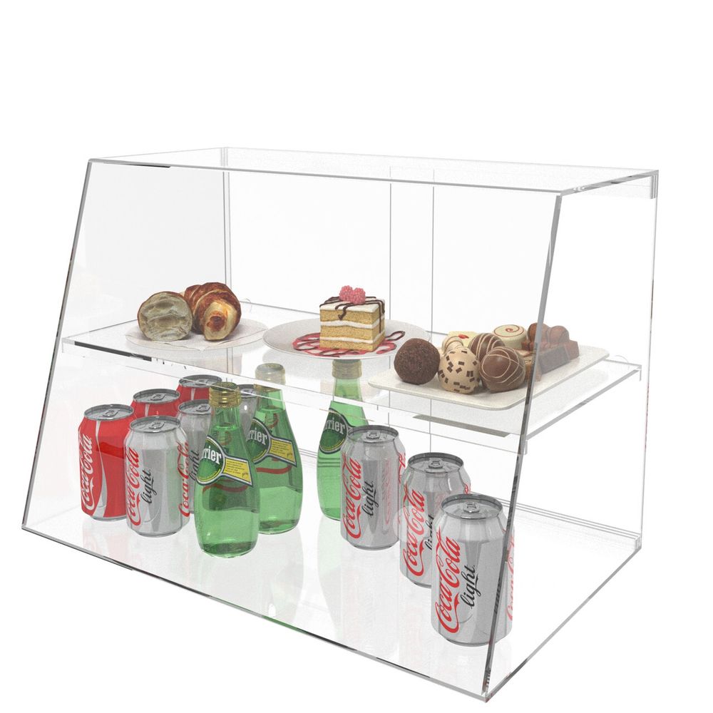 Витрина настольная акриловая для выпечки