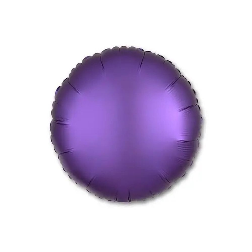 Круг Сатин Фиолетовый An 18" 