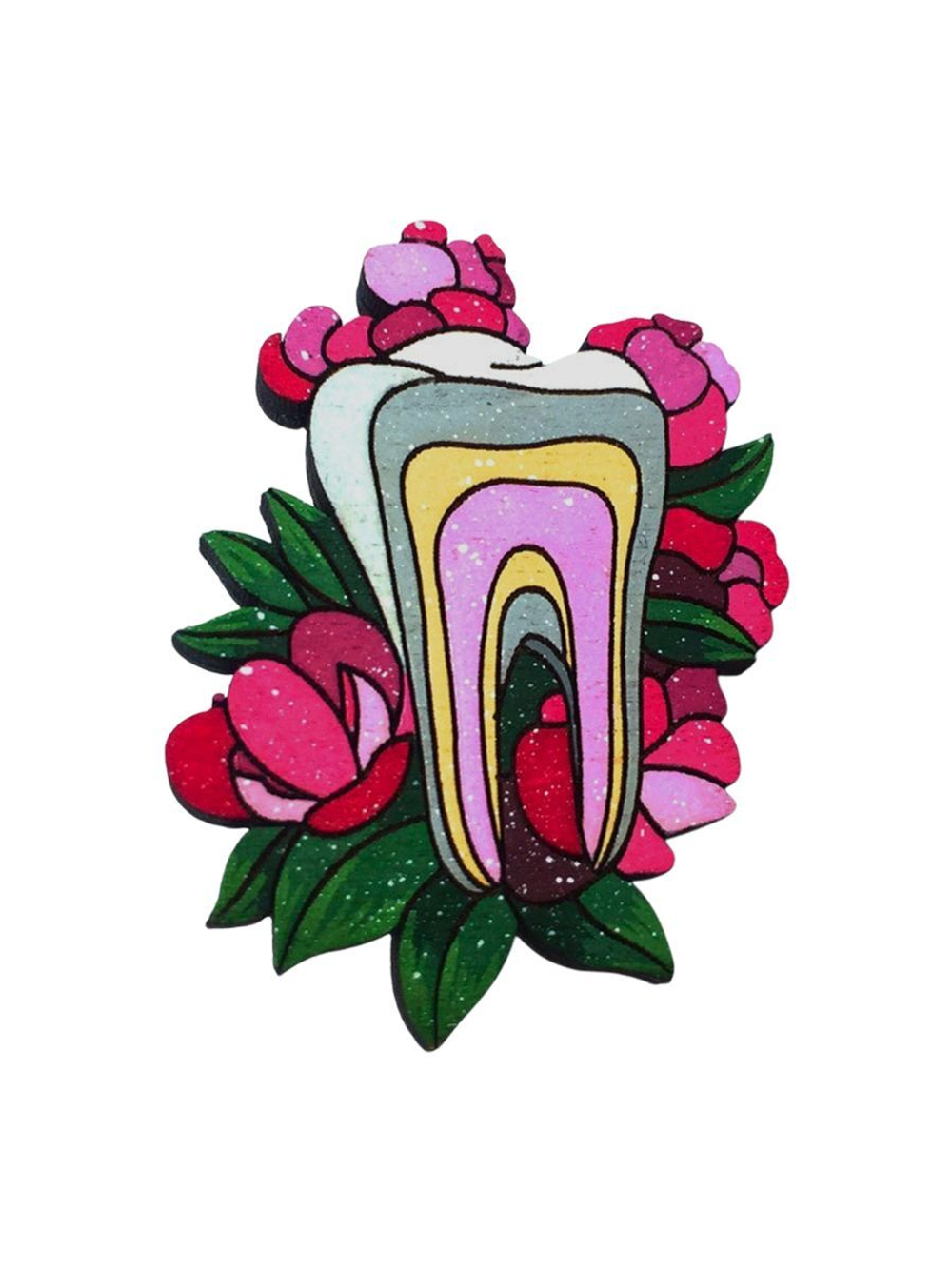 Значок AUGUST WOOD AW_M10 "Сосуд Гигеи"