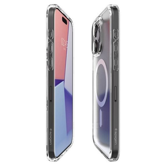 Чехол Spigen Ultra Hybrid MagFit для iPhone 15 Pro (ACS06719) прозрачный