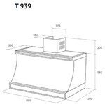 Вытяжка Kuppersberg T 939 ANT Silver