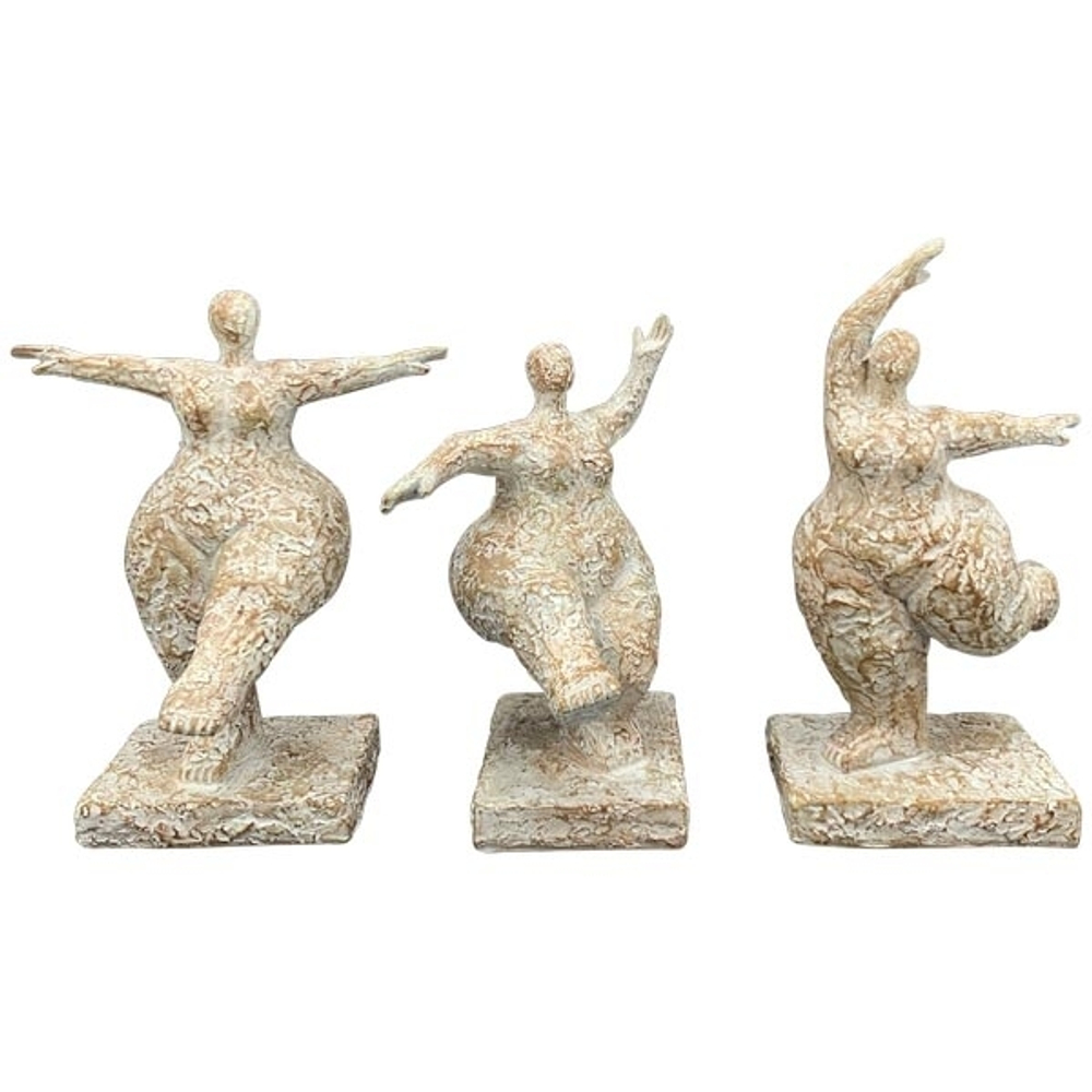 Декор "Йога" в ассортименте 17,2x14,5x22см
