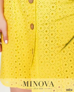 Платье 3147B-ярко-желтый Minova