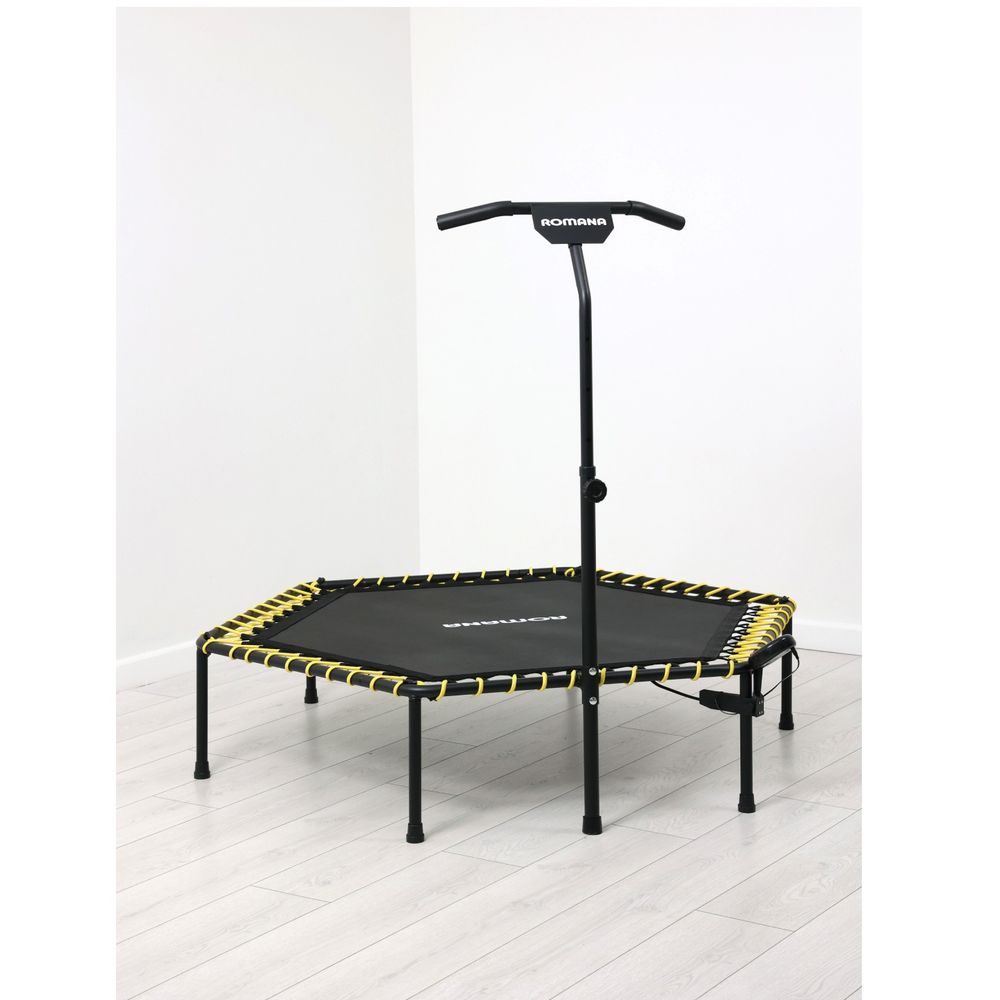 Батут для джампинга с рукояткой и счетчиком Romana 12.10.00 (зеленый)