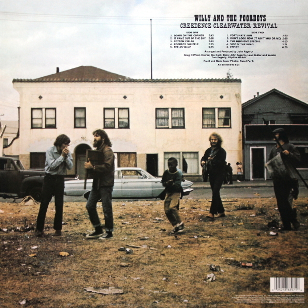 Creedence Clearwater Revival / Willy And The Poor Boys (Coloured Vinyl)(LP)