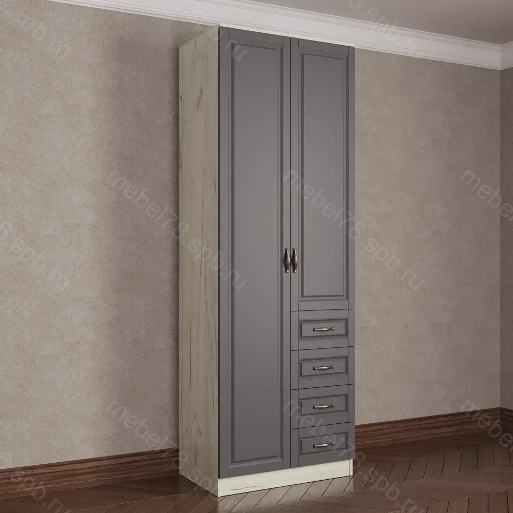 Шкаф распашной 2/4 (мадес)