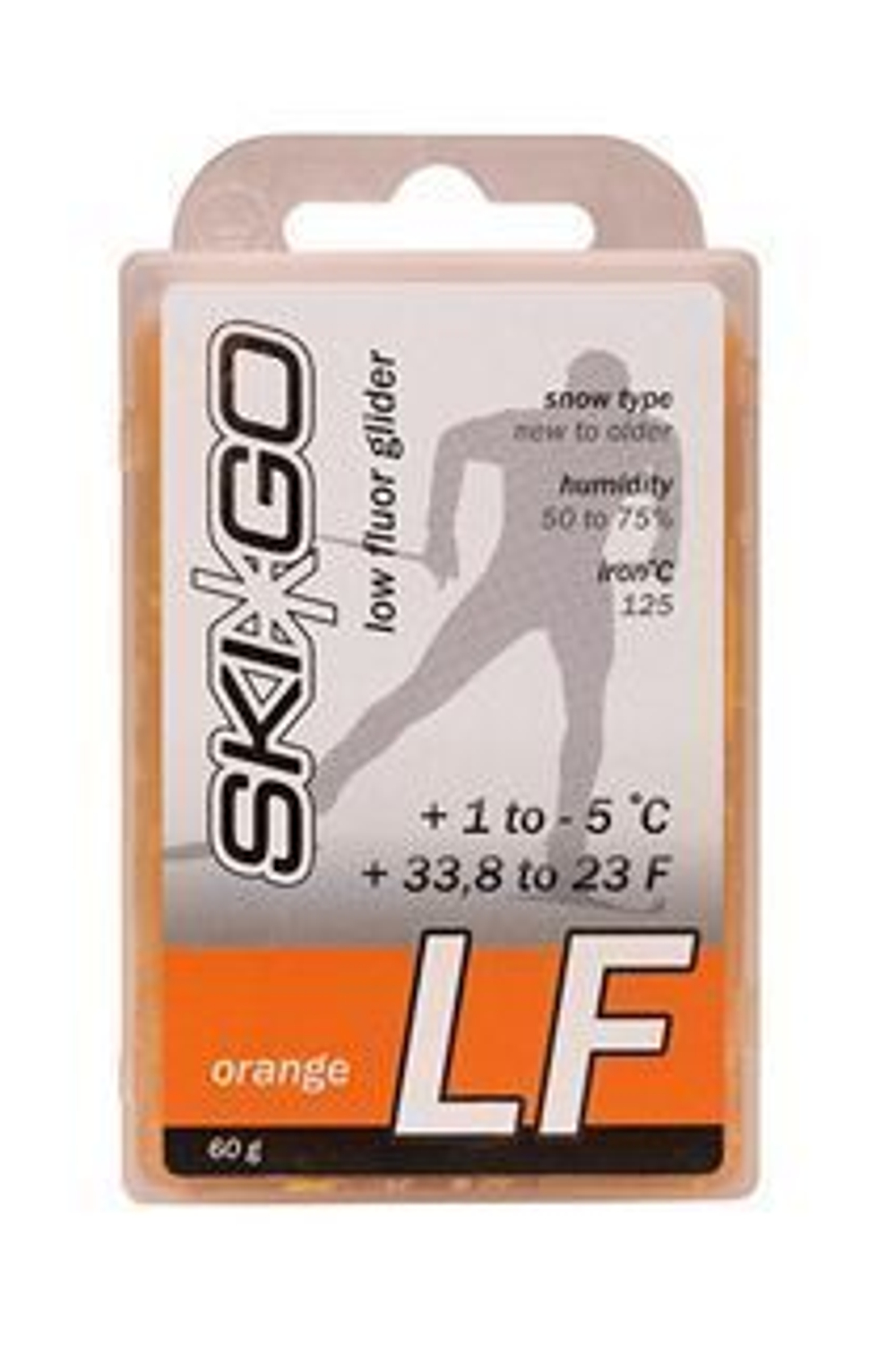 SkiGo LF Orange +1 до -5°C (для нового мелкозерн. снега)