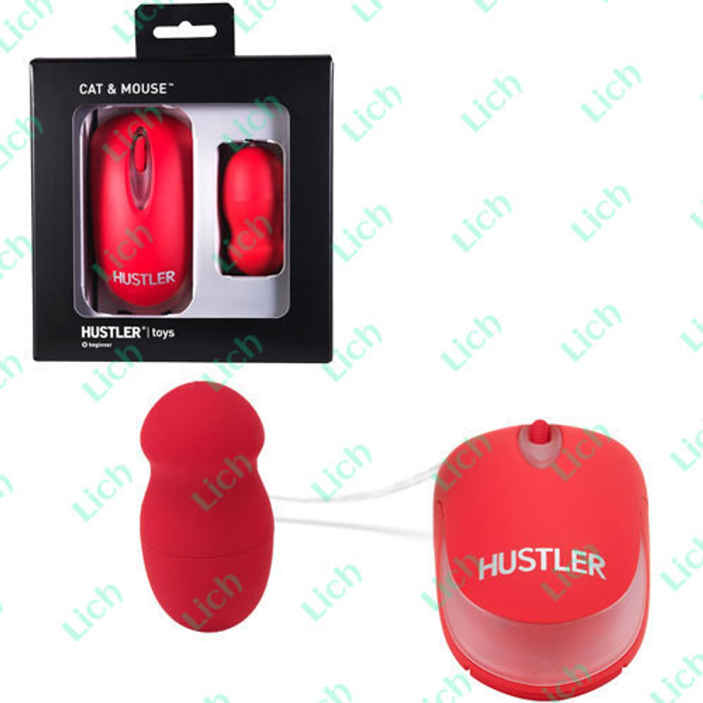 Стимулятор-мышка красный CAT AND MOUSE