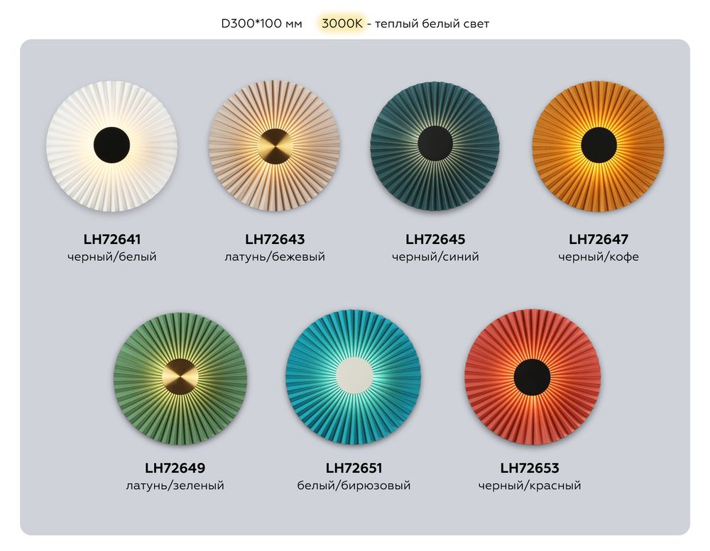 Ambrella Настенный светодиодный светильник Modern LH72643