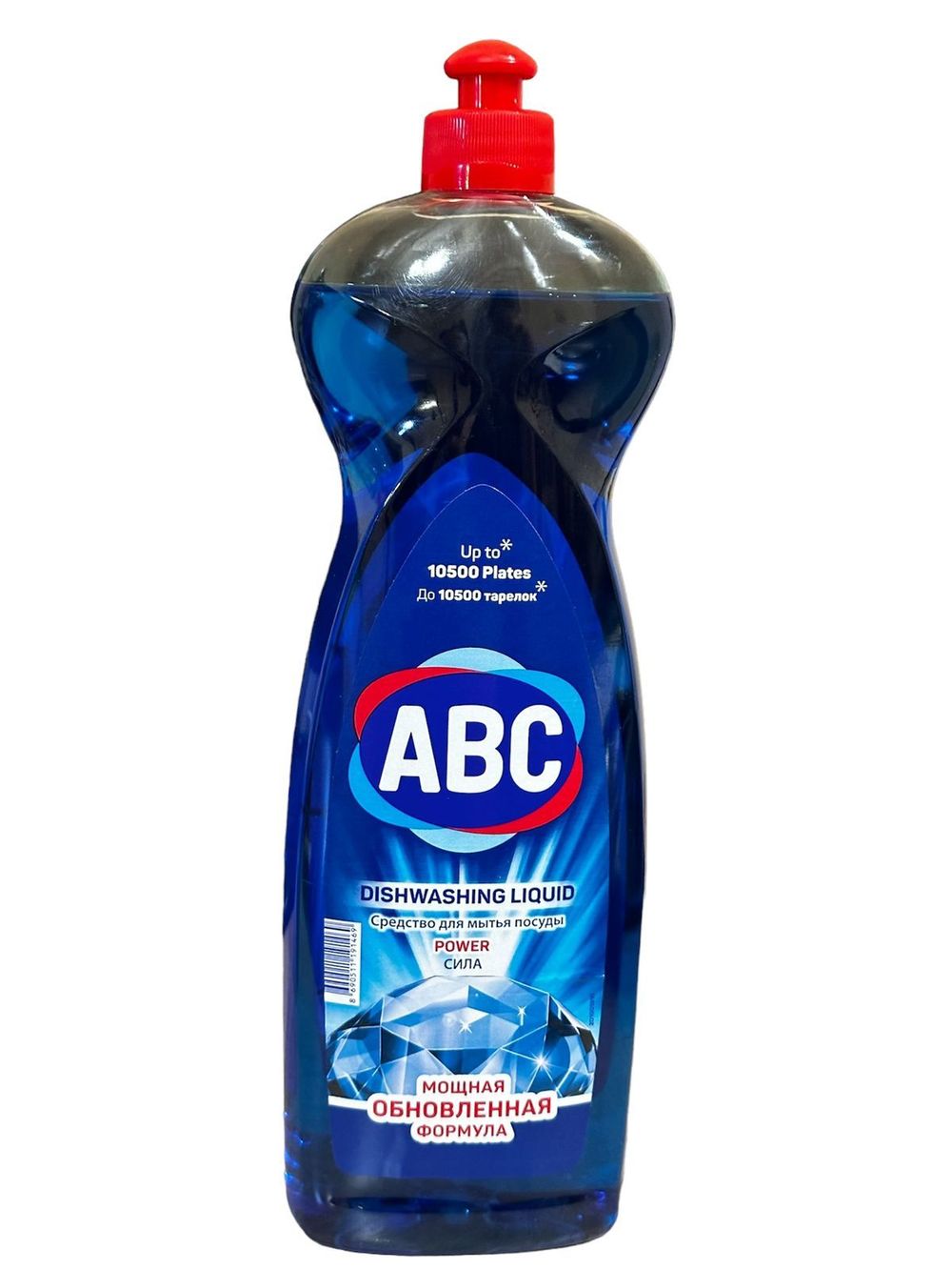 Гель для мытья посуды АВС синий 750мл