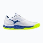 Теннисные кроссовки Mizuno Wave Enforce Court CC white/dazzling blue/ lightning