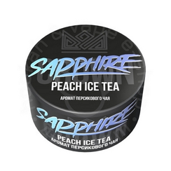 Табак для кальяна Sapphire Crown,  аромат Персиковый чай (Peach ice tea), 100 гр