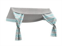 Балдахин для кровати Соня с надстройкой