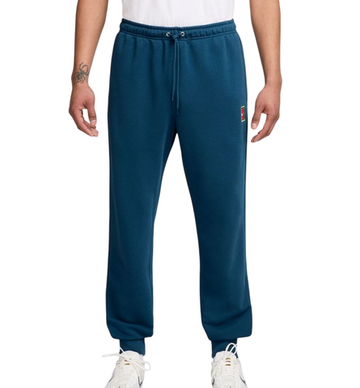 Мужские теннисные штаны Nike Court Heritage Dri-FIT Fleece - blue force