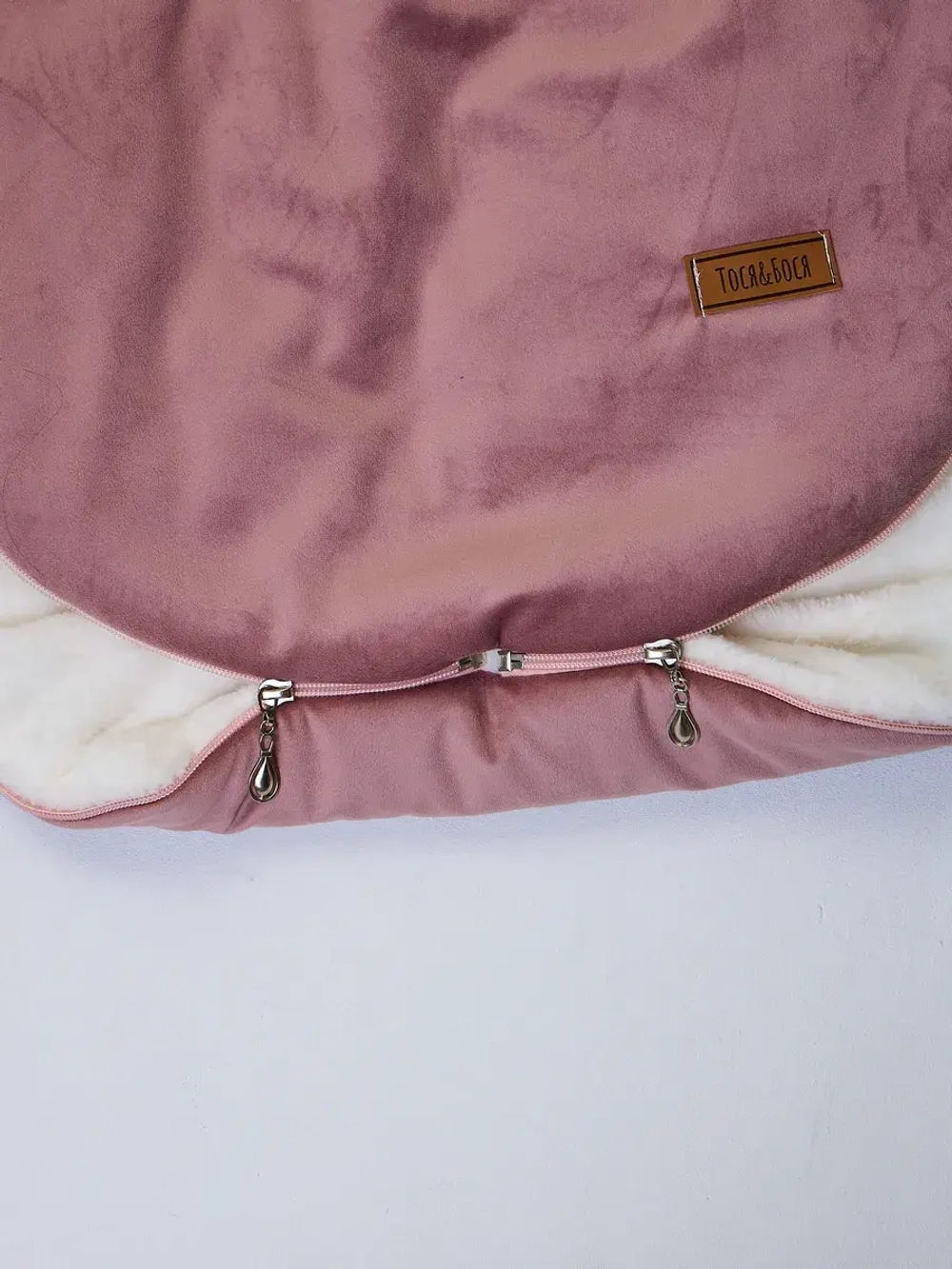 Конверт на выписку новорождённому зимний