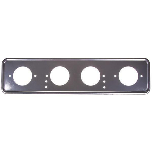 Рамка номерного знака металл под болт никелированная Skyway