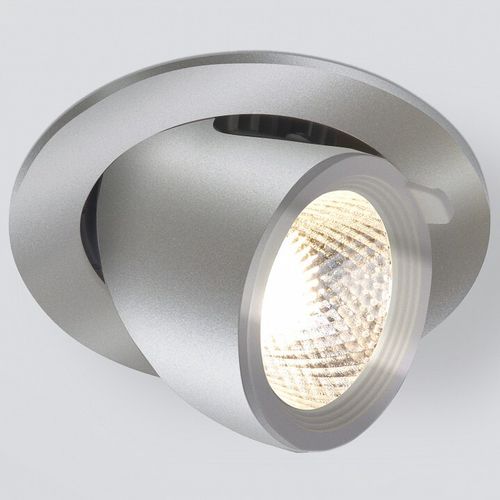 Встраиваемый светильник Elektrostandard 9918 LED 9W 4200K серебро