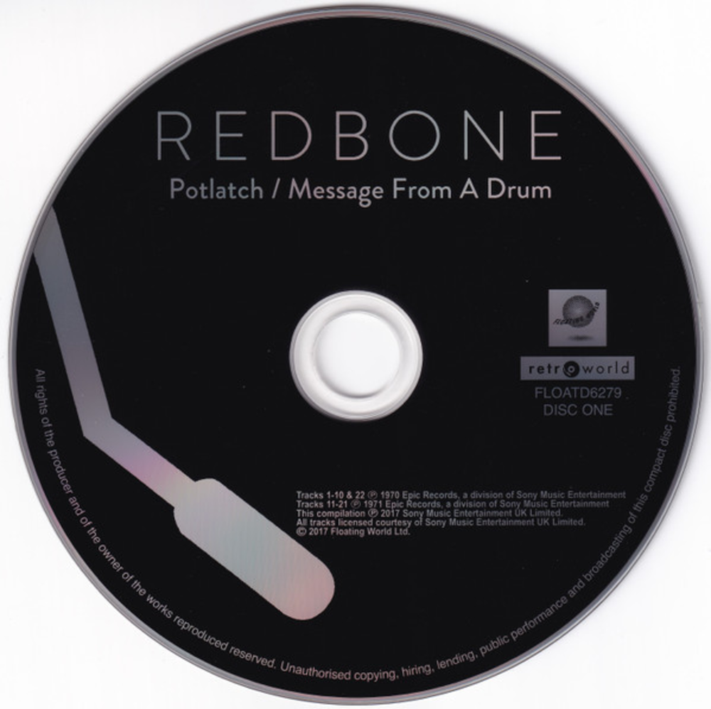 Redbone / Potlatch / Message From A Drum / Cycles (2CD)