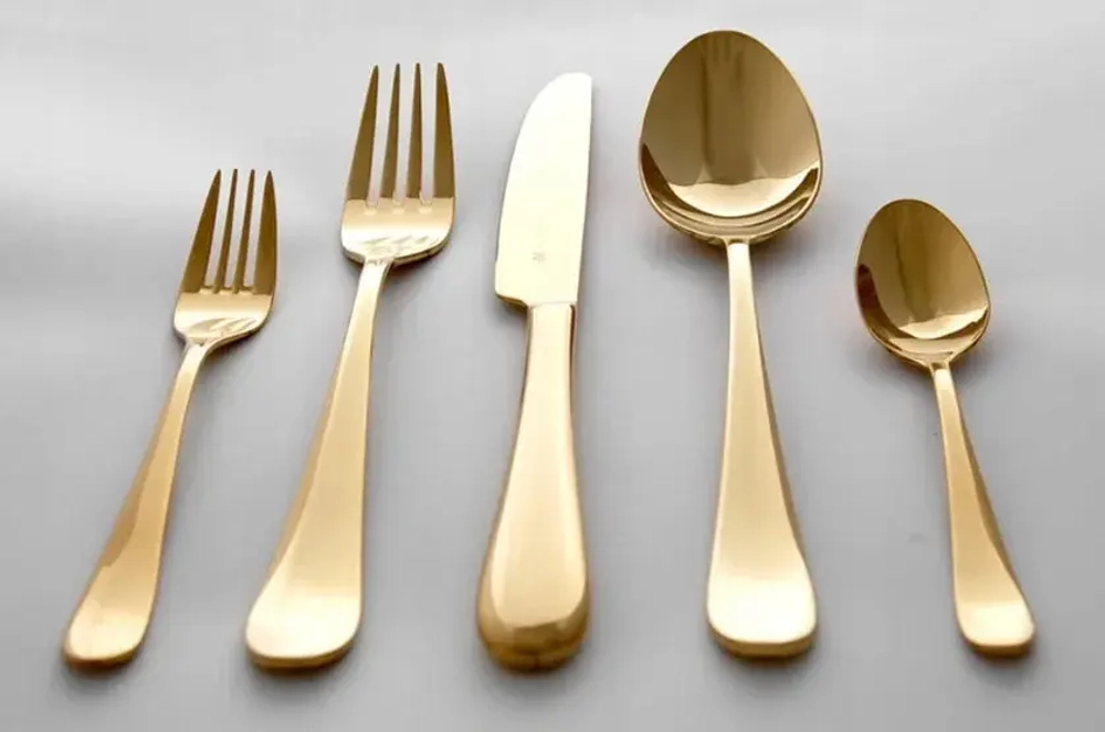 Mensa Home Ложка для лонгдринков Signum Gold